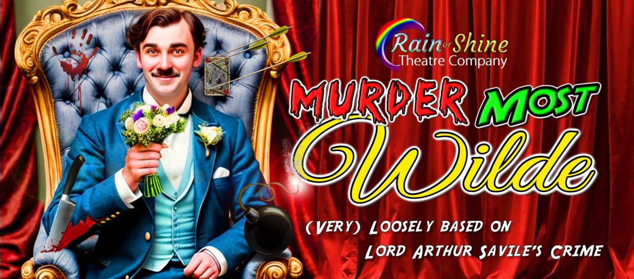 Promotional banner for Murder Most Wilde