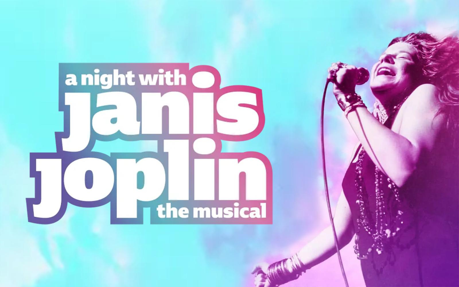 Promotional image for Janis Joplin the Musical