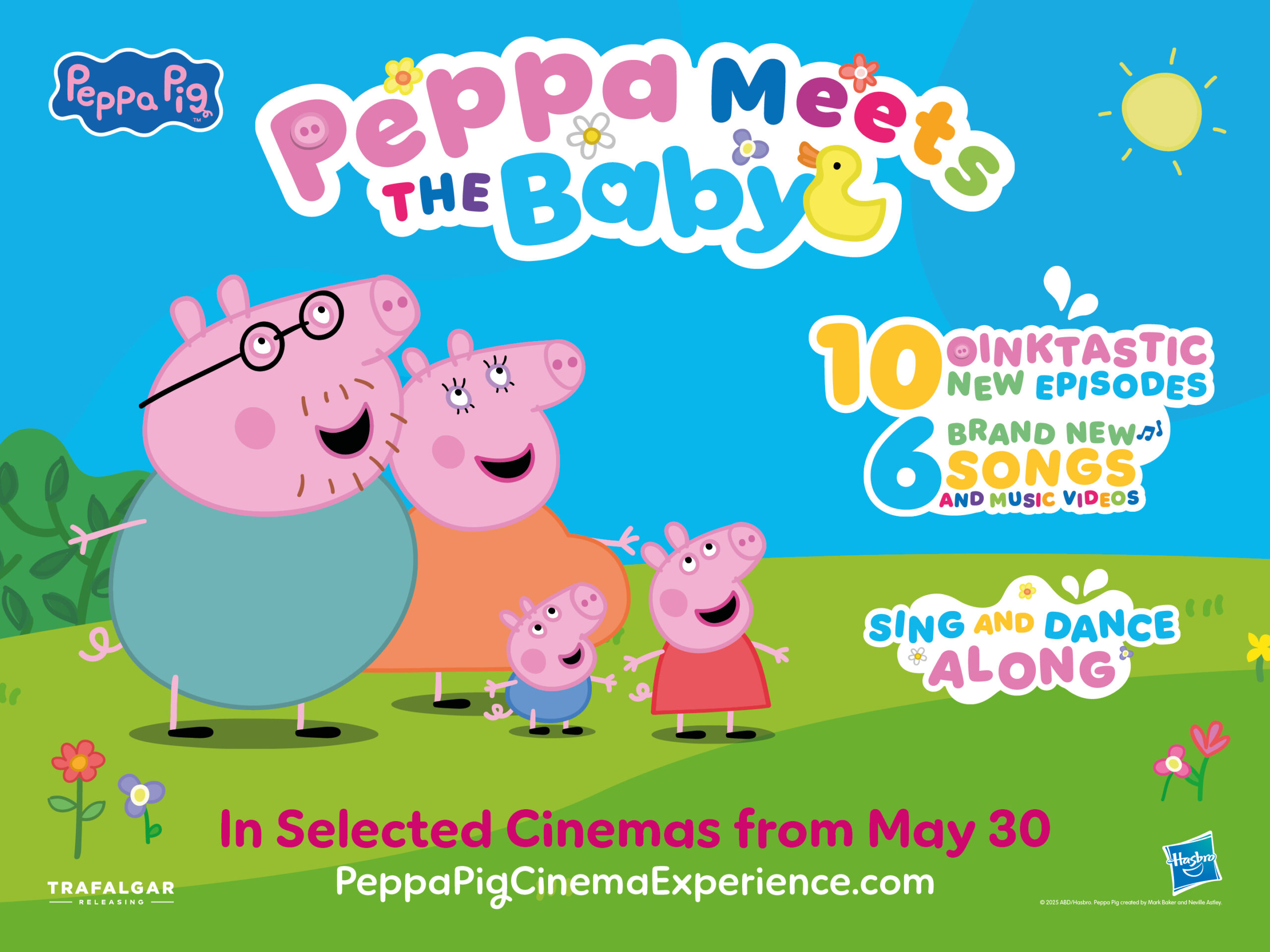 Quad for Peppa Meets the Baby Cinema Experience
