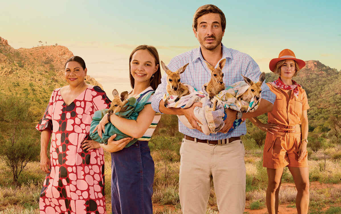 The cast of Kangaroo